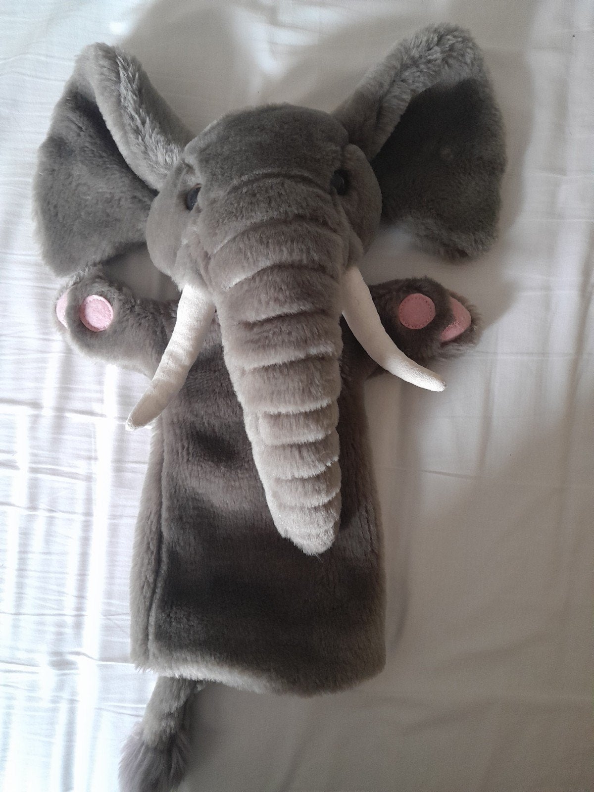 Olifant handpop , poppenkast, Ophalen of Verzenden, Zo goed als nieuw, Olifant