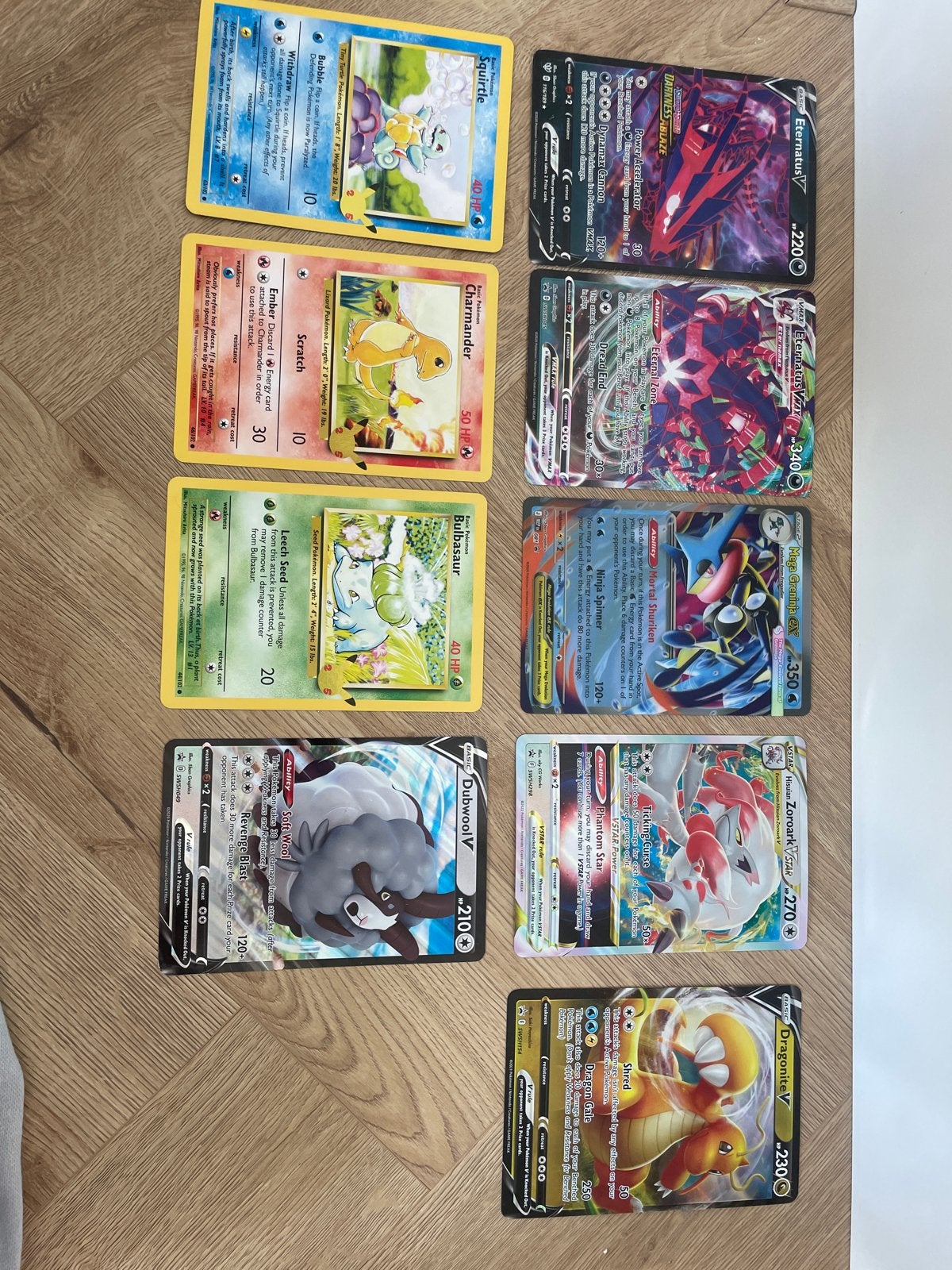Pokémon kaarten collectie - Mint/Near Mint, Ophalen of Verzenden, Zo goed als nieuw, Meerdere kaarten