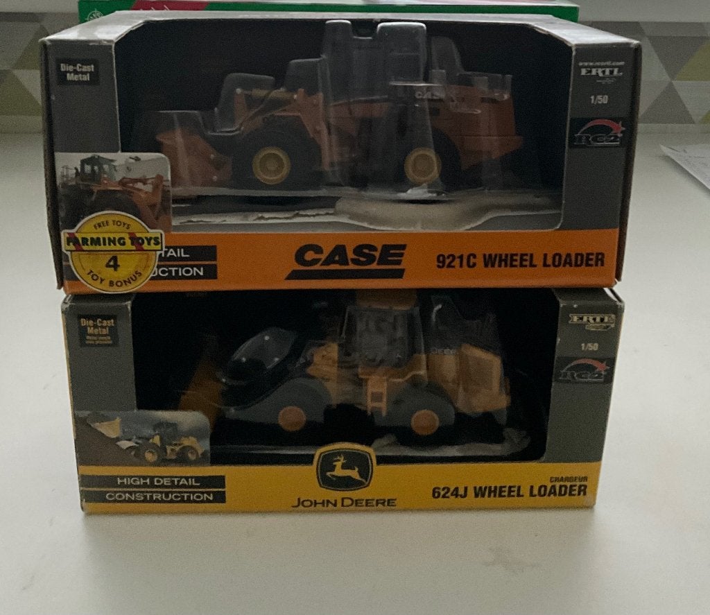 Miniatuur 1.50, Hobby en Vrije tijd, Modelauto's | 1:50, Ophalen of Verzenden, Zo goed als nieuw, Hijskraan, Tractor of Landbouw