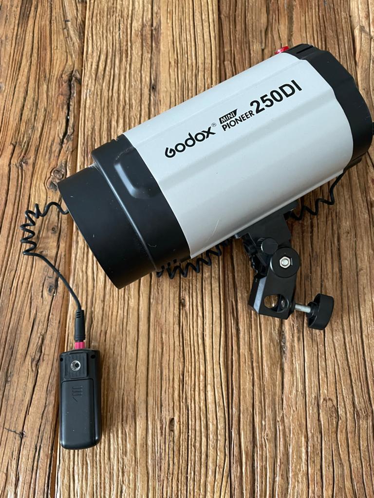 Godox Mini Pioneer 250DI Studioflitser, Ophalen of Verzenden, Gebruikt, Overige merken