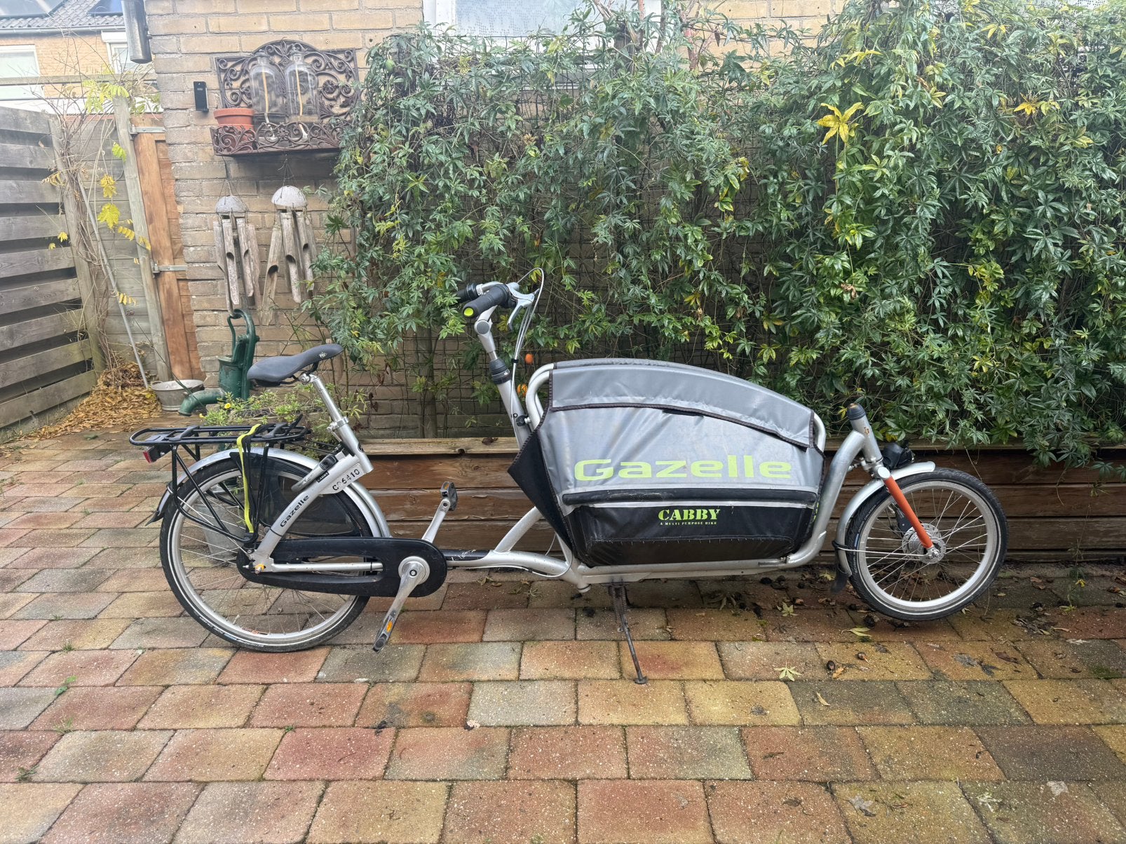 Gazelle Cabby bakfiets. Kleine opknapper, Fietsen en Brommers, Ophalen, Zo goed als nieuw, Gazelle