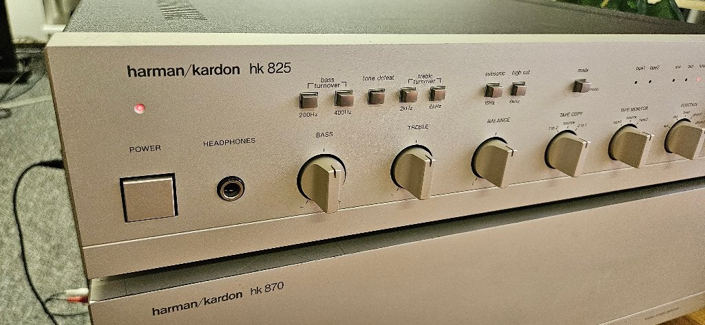 Harman Kardon Voor/eind  HK-825/HK870, Gebruikt, 60 tot 120 watt, Stereo, Ophalen