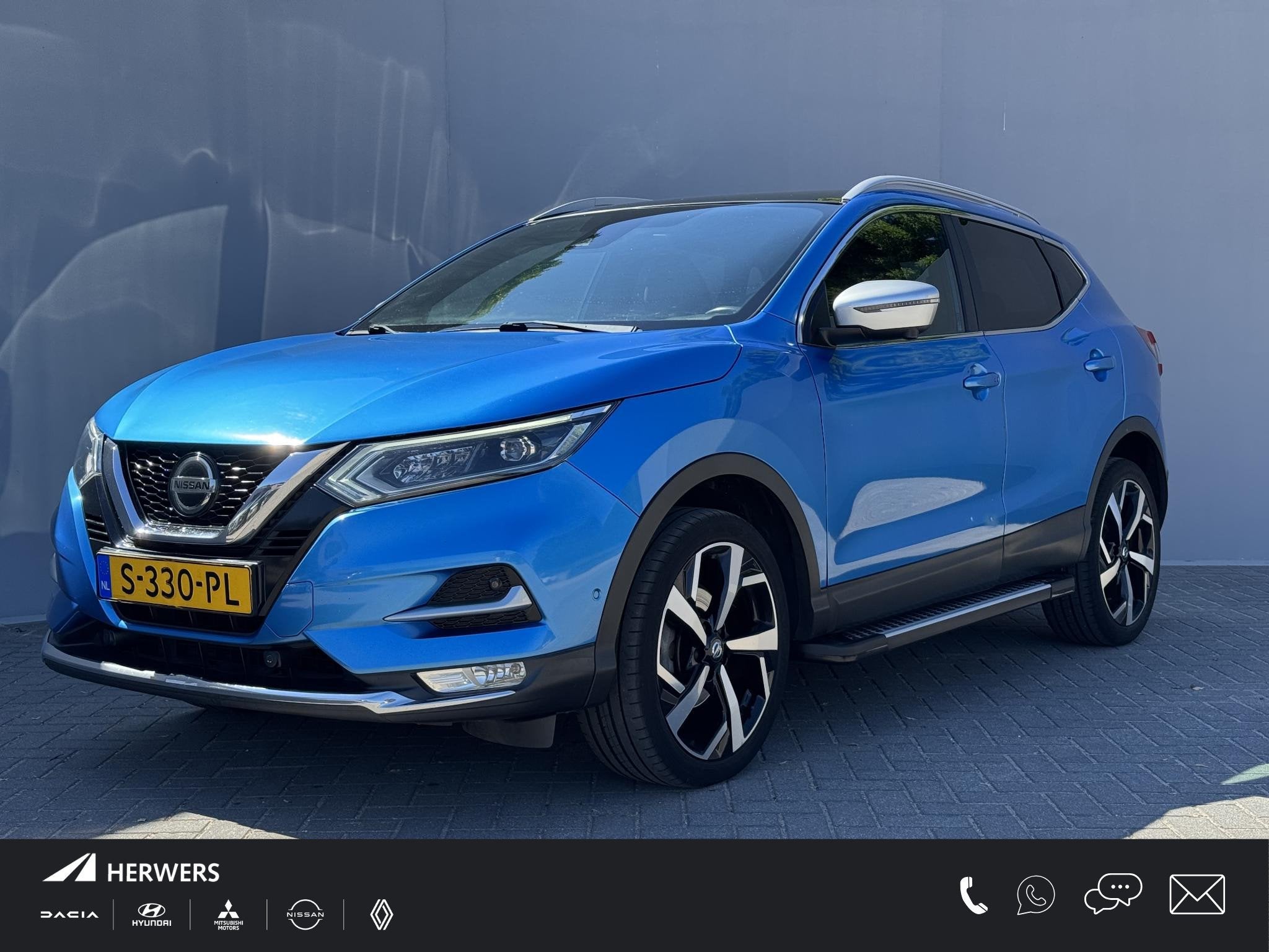 Nissan Qashqai 1.6 Tekna + / 1.500 KG Trekgewicht / Panorama, Voorwielaandrijving, 1618 cc, Gebruikt, Euro 6