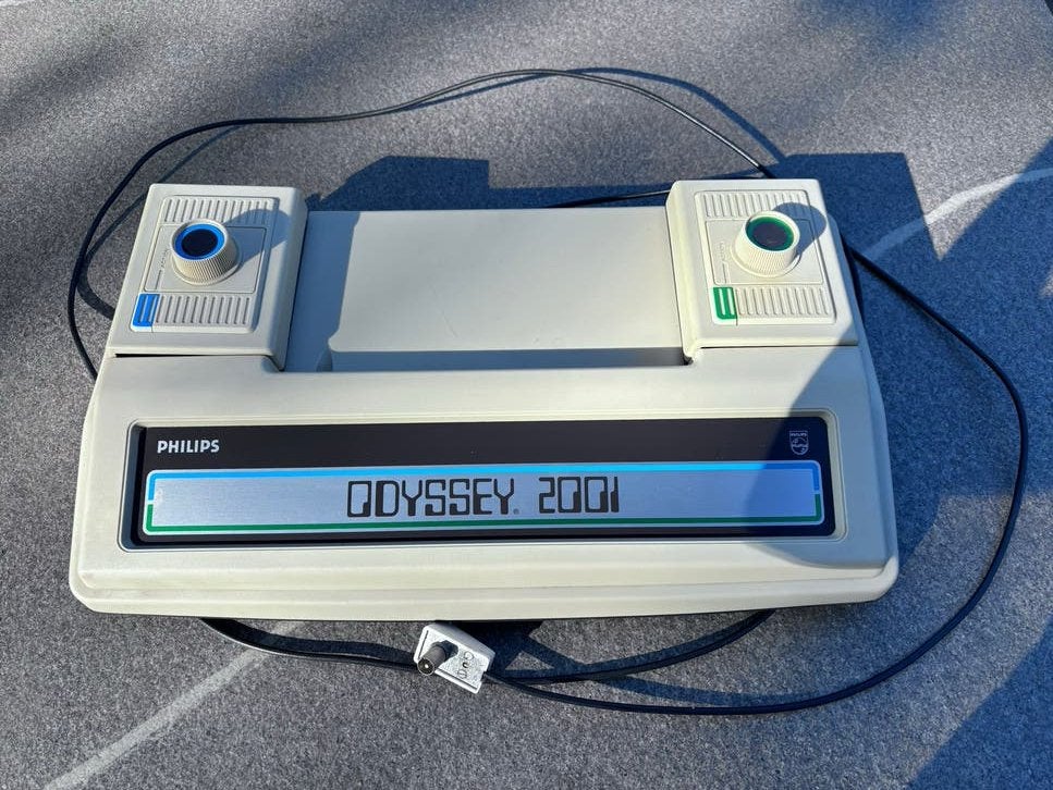 Philips Odyssey 2001 Retro Gaming Console - Type G 7512/00, Ophalen, Gebruikt
