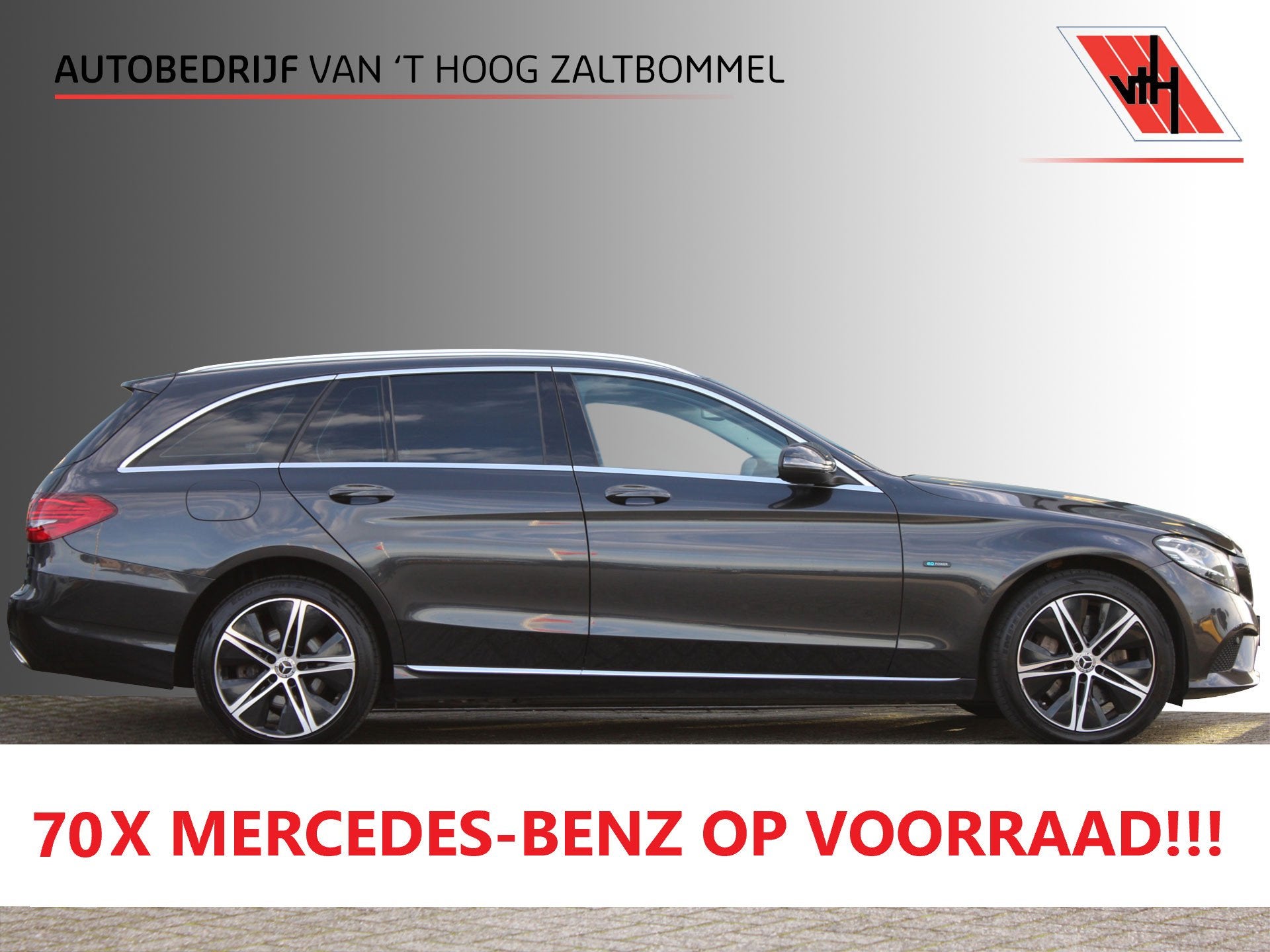 Mercedes-Benz C-Klasse Estate 300e Advantage Pack DISTRONIC, Achterwielaandrijving, 320 pk, Leder en Stof, Plug-in hybride
