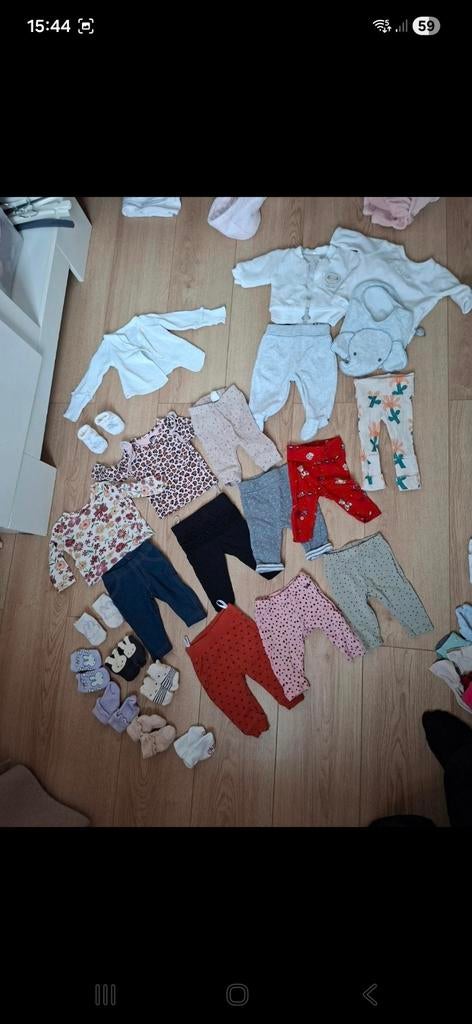 Kledingbundel pakket maat 50. Meisjeskleding babykleding, Ophalen of Verzenden, Zo goed als nieuw, Maat 50