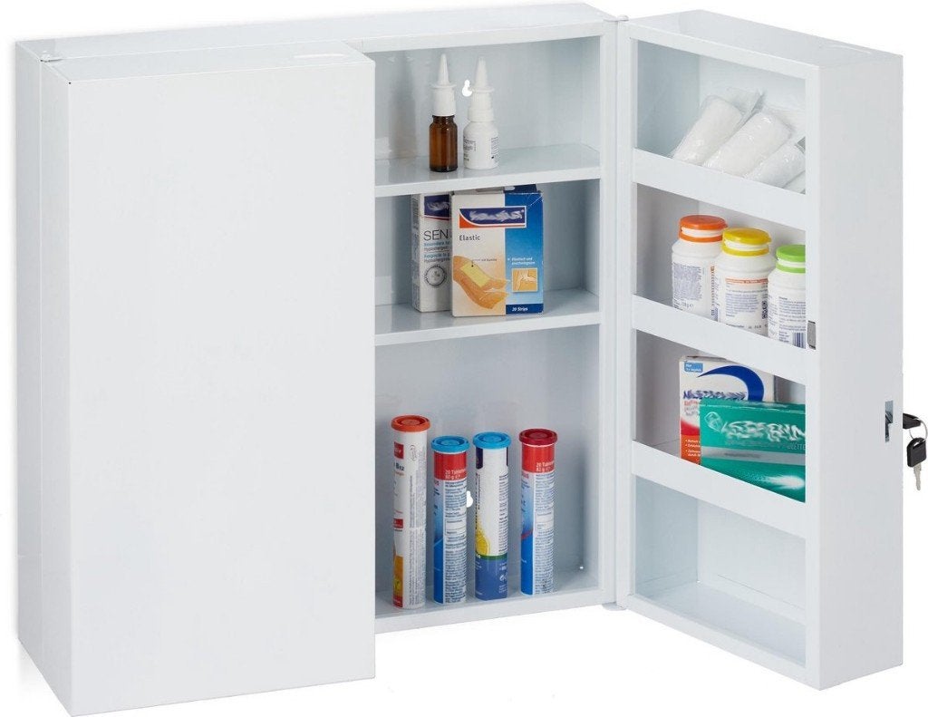 Medicijnkast, Gebruikt, Overige typen, Ophalen of Verzenden, Wit