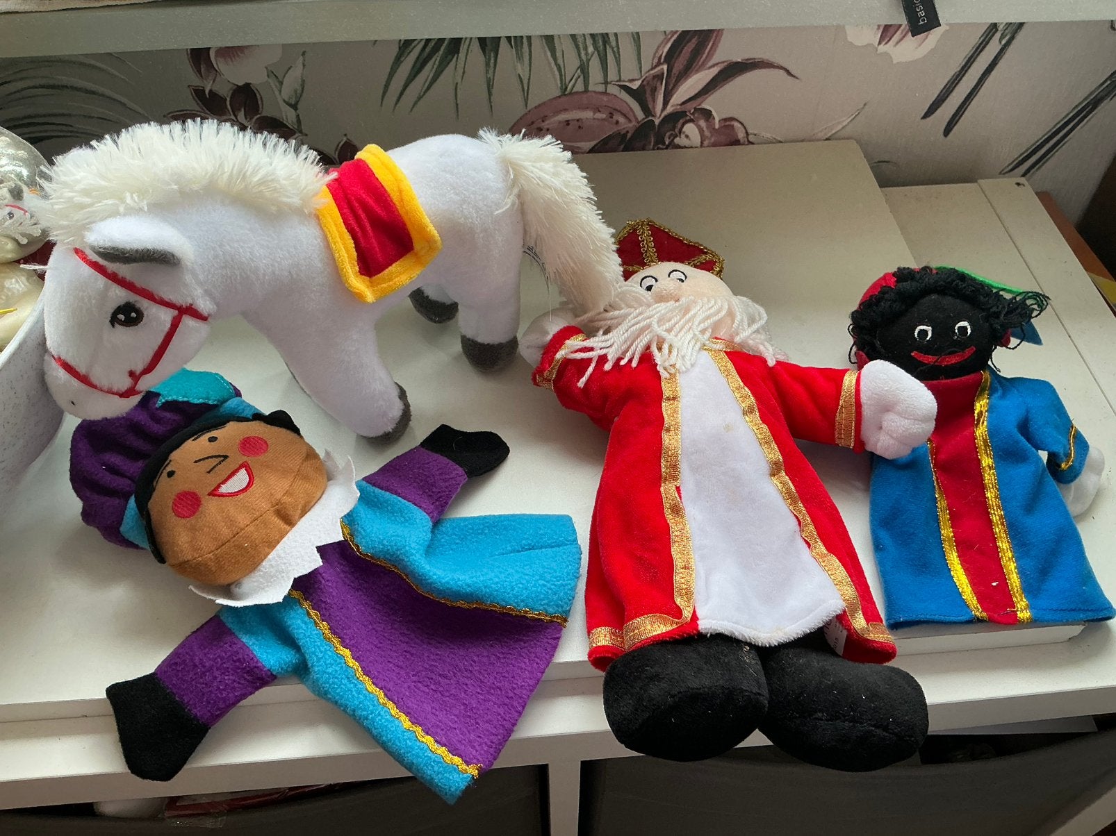 Sinterklaas, Americo en 2 pieten, Ophalen of Verzenden, Gebruikt