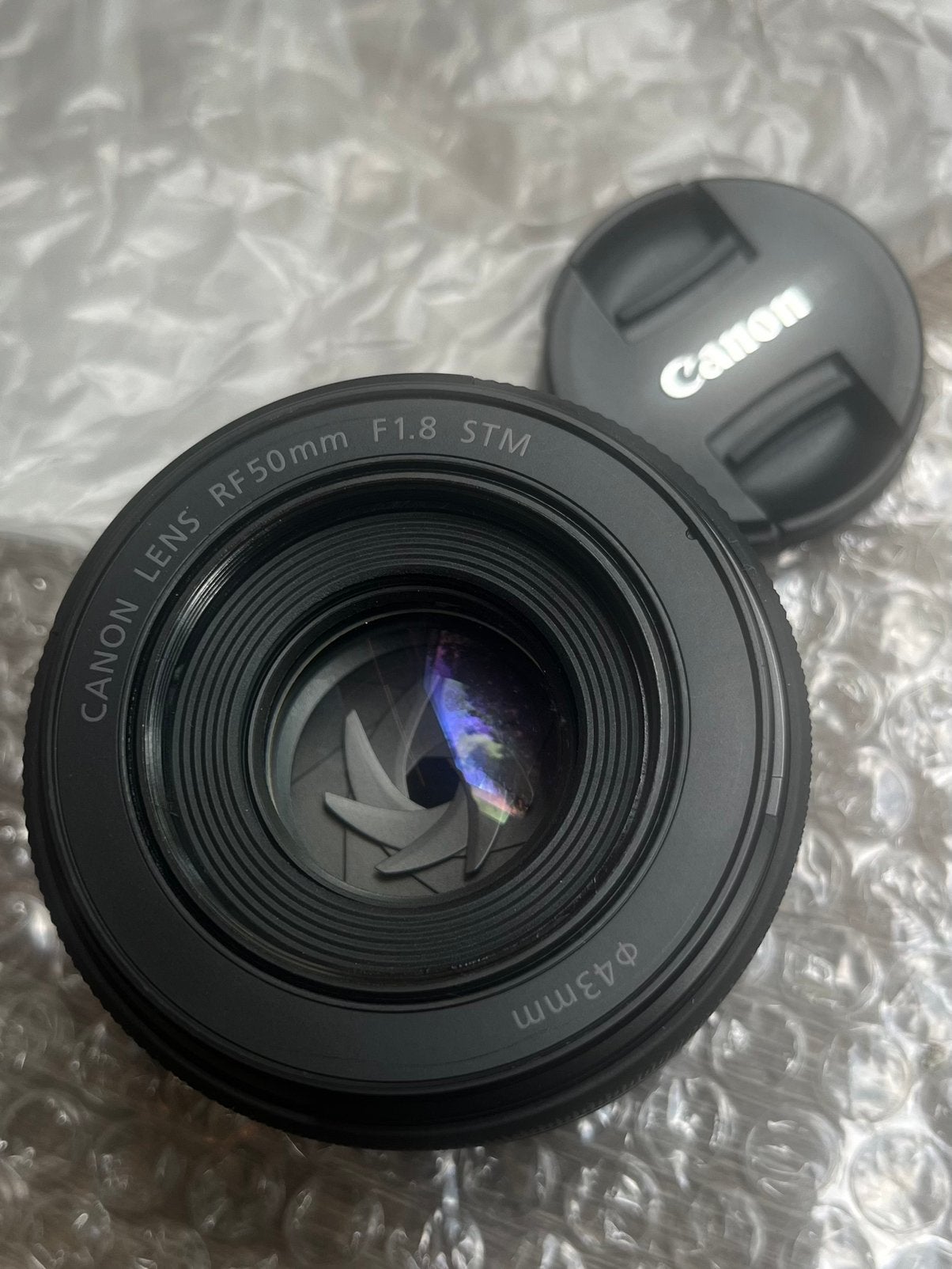 CANON RF 50 mm F1.8 STM - met garantie, zo goed als nieuw, Audio, Tv en Foto, Fotografie | Lenzen en Objectieven, Zo goed als nieuw