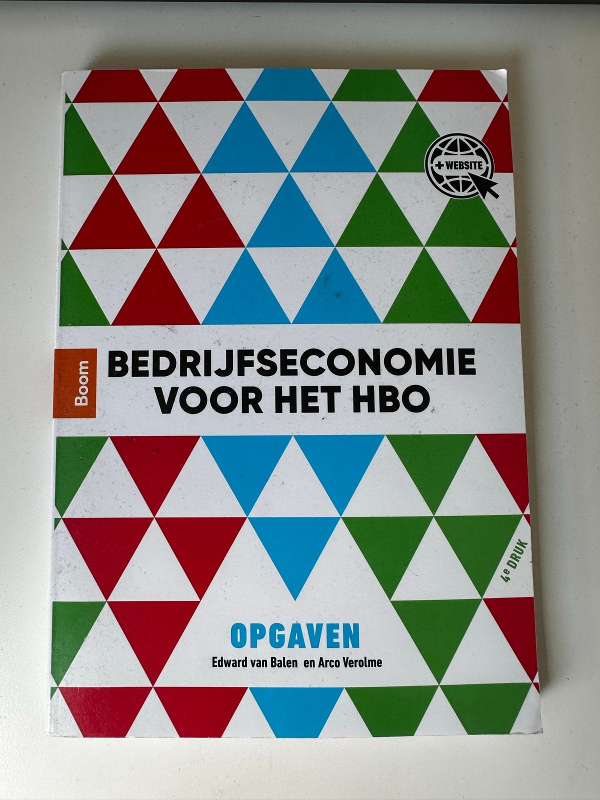 Bedrijfseconomie voor het HBO - Opgaven (4e druk), Ophalen, Gamma, Zo goed als nieuw, HBO