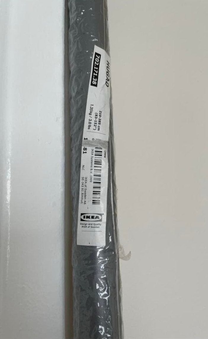 IKEA HUGAD Gordijnroede 210-385 cm - Nieuw in verpakking, Ophalen, Nieuw, Overige typen, IKEA