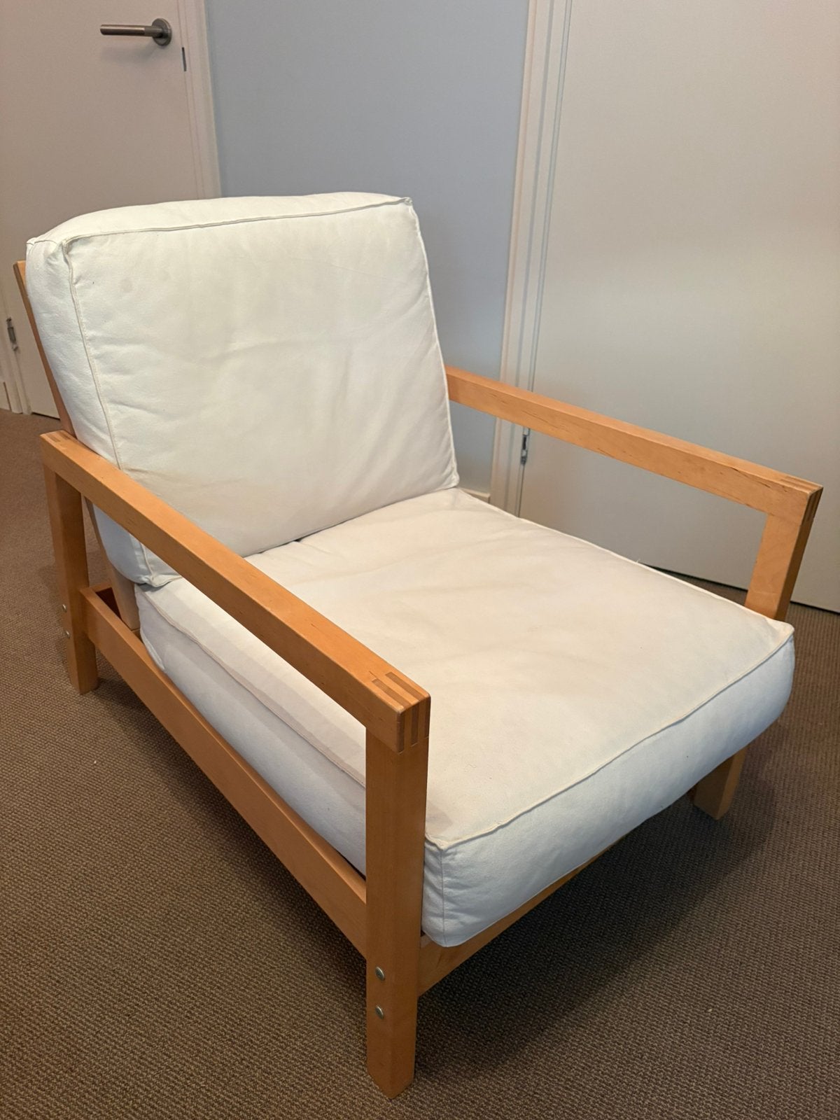 IKEA Lillberg fauteuil, Ophalen, Gebruikt, 75 tot 100 cm, 50 tot 75 cm