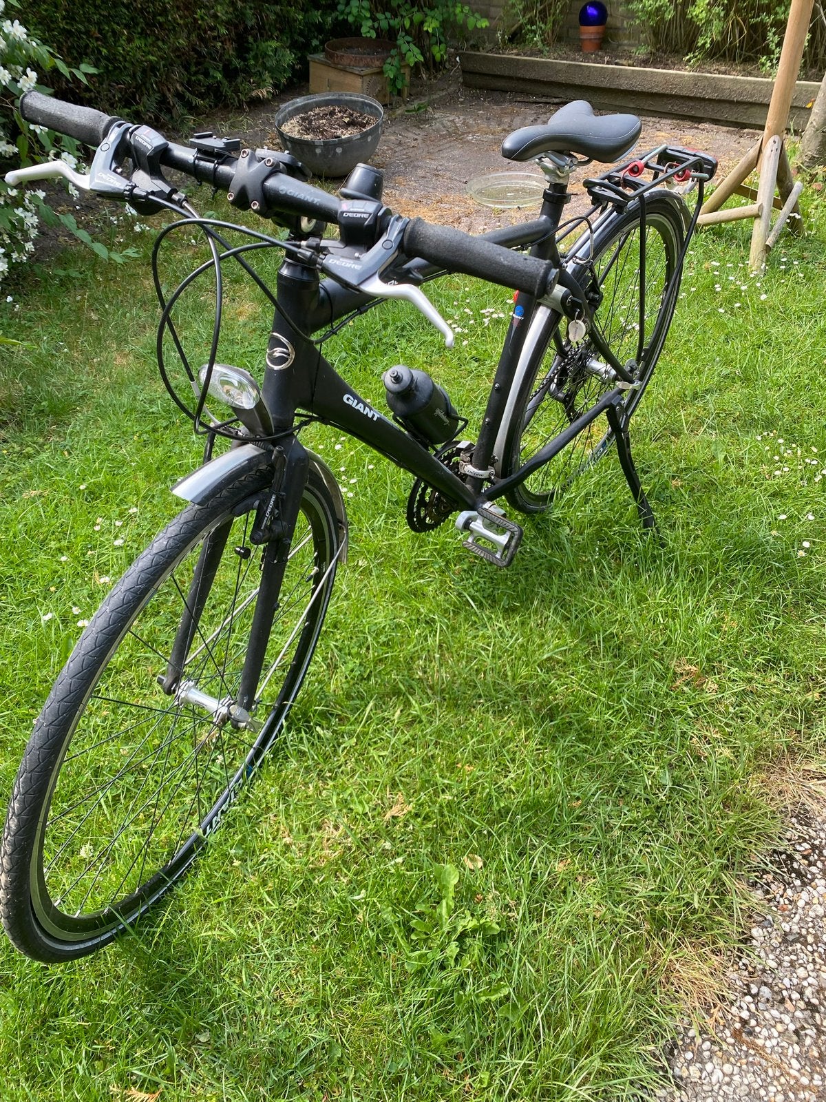 Giant Aero RS 3 Herenfiets - Gebruikt, Fietsen en Brommers, Fietsen | Heren | Herenfietsen, Ophalen, Gebruikt, Velgrem, Versnellingen