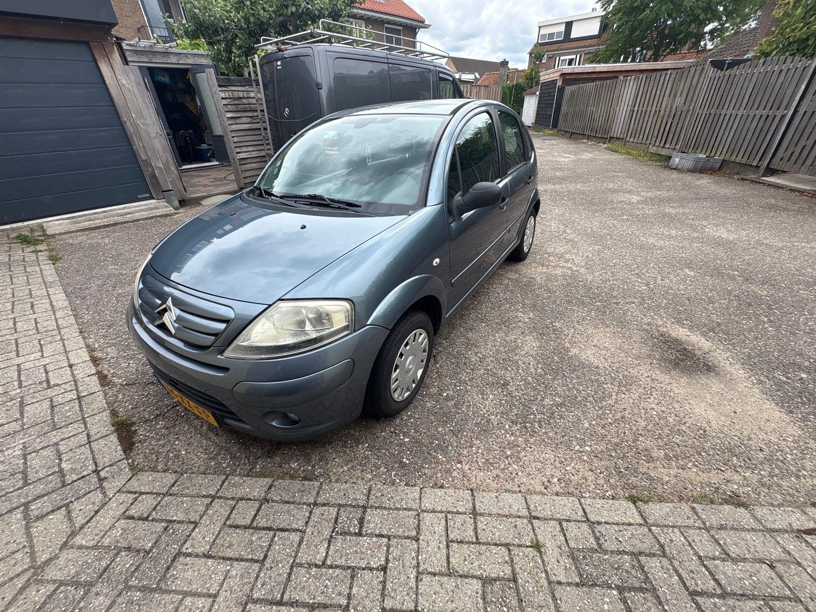 Citroën C3 1.4 I 2007 Grijs, Voorwielaandrijving, 1160 kg, 989 kg, Origineel Nederlands