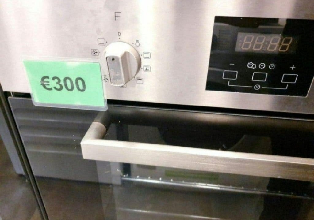 inbouw bakoven Whirlpool 60bij60 INC GARANTIE, Ophalen, Minder dan 45 cm, Whirlpool, Oven