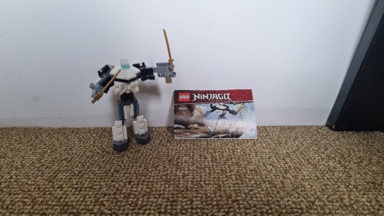 LEGO Ninjago Legacy 30591 - Titanium Mini Mech, Kinderen en Baby's, Lego, Ophalen of Verzenden, Zo goed als nieuw, Inclusief instructies