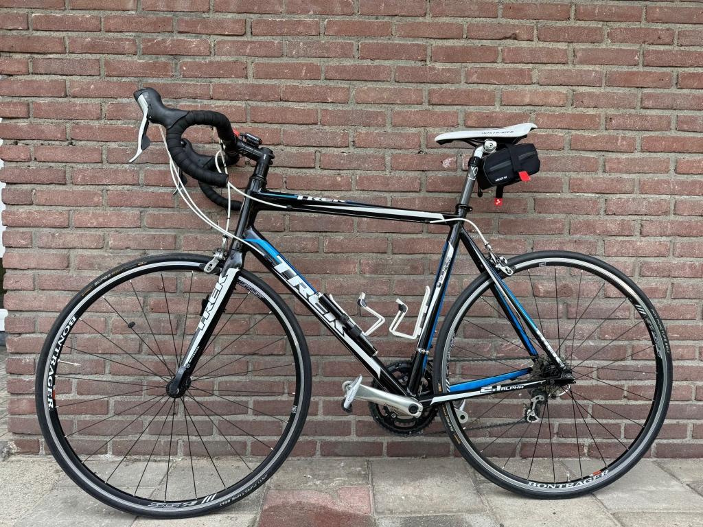 TREK racefiets 56, Fietsen en Brommers, Fietsen | Racefietsen, Gebruikt, Aluminium, 15 tot 20 versnellingen, 53 tot 57 cm