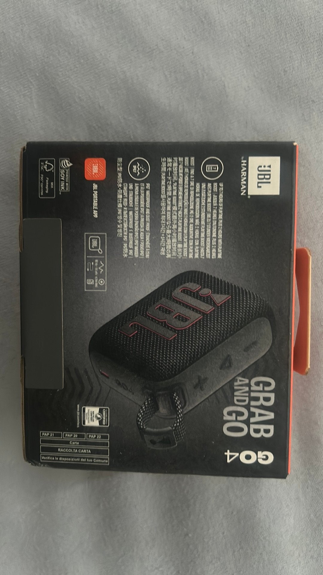 JBL Go 4 Draagbare Bluetooth Speaker - Zwart, Ophalen, JBL, Overige typen, Nieuw