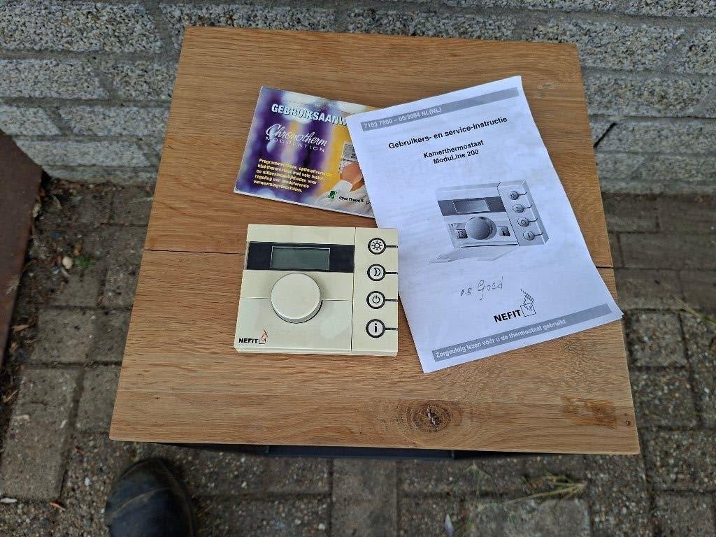 thermostaat nefit, Ophalen of Verzenden, Gebruikt