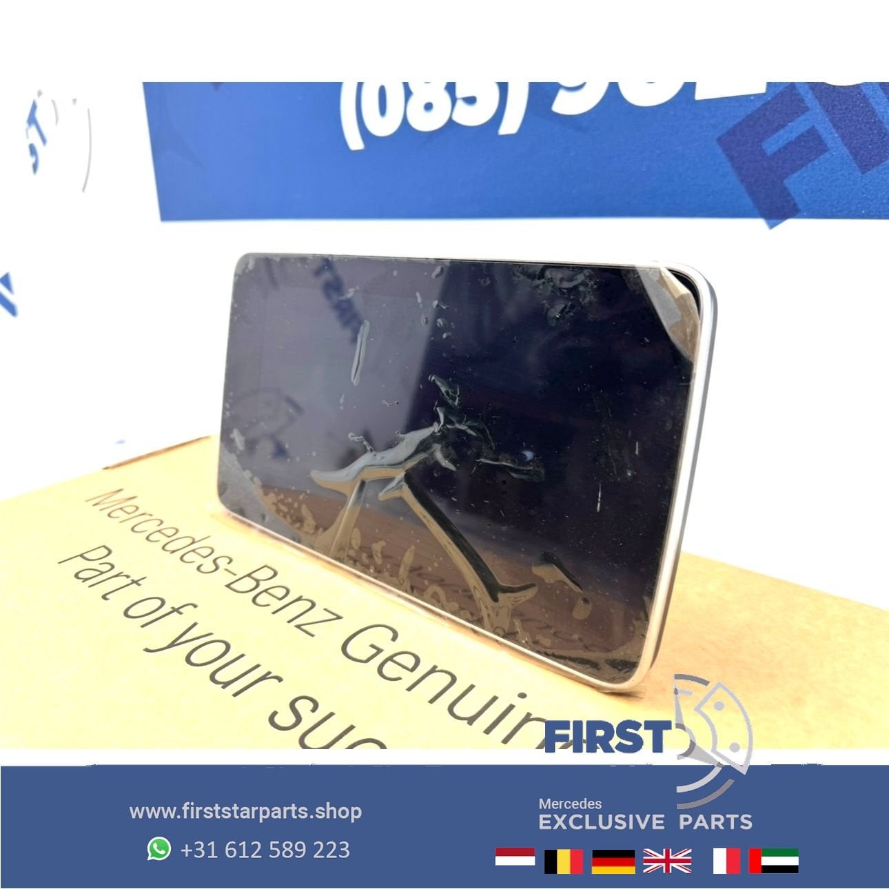 W205 W253 Groot scherm Navi Beeldscherm A2059002211 originee, Gebruikt, -, Verzenden, -