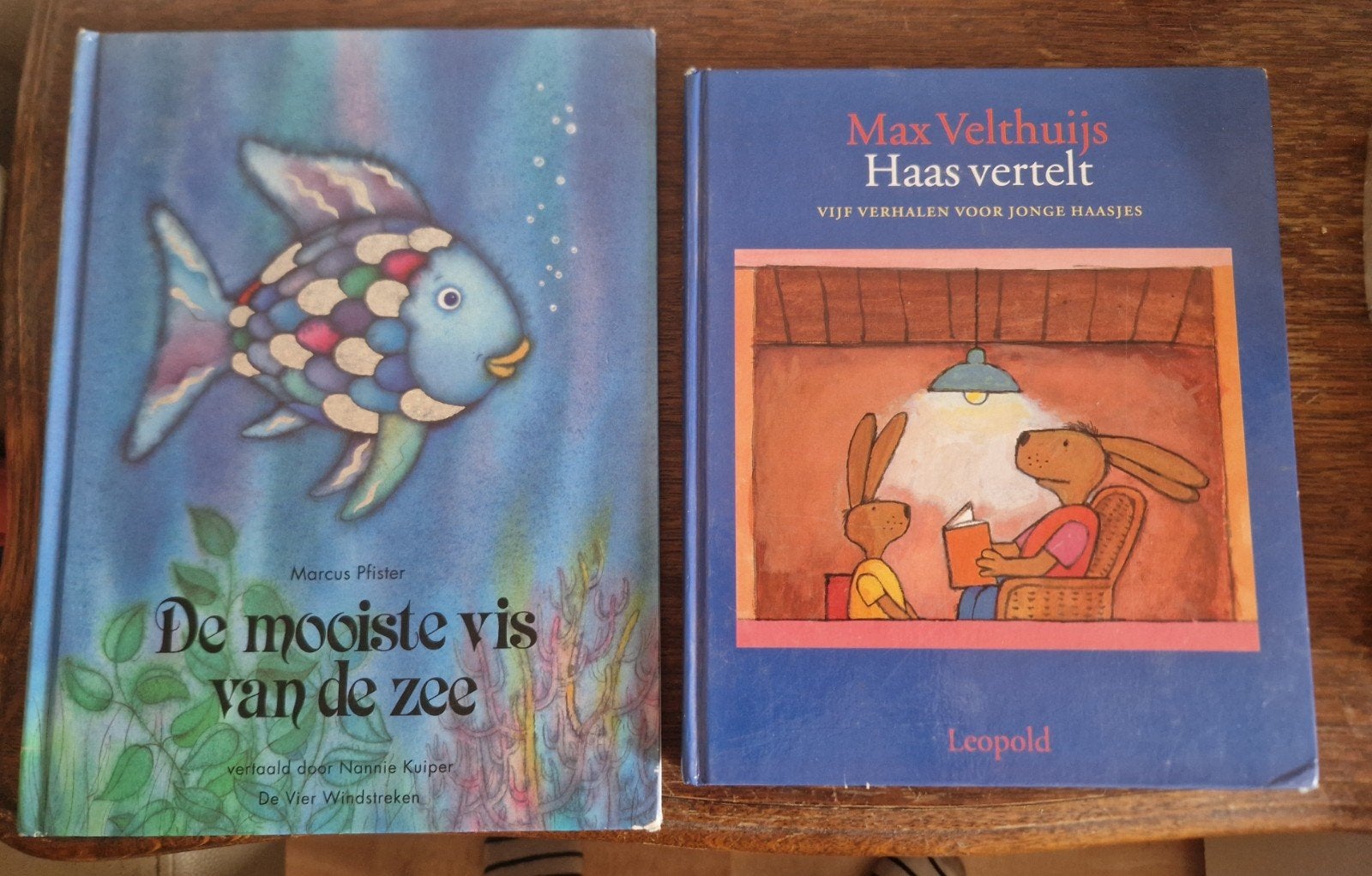 de mooiste vis in zee & Haas Vertelt - Kinderboeken, Ophalen