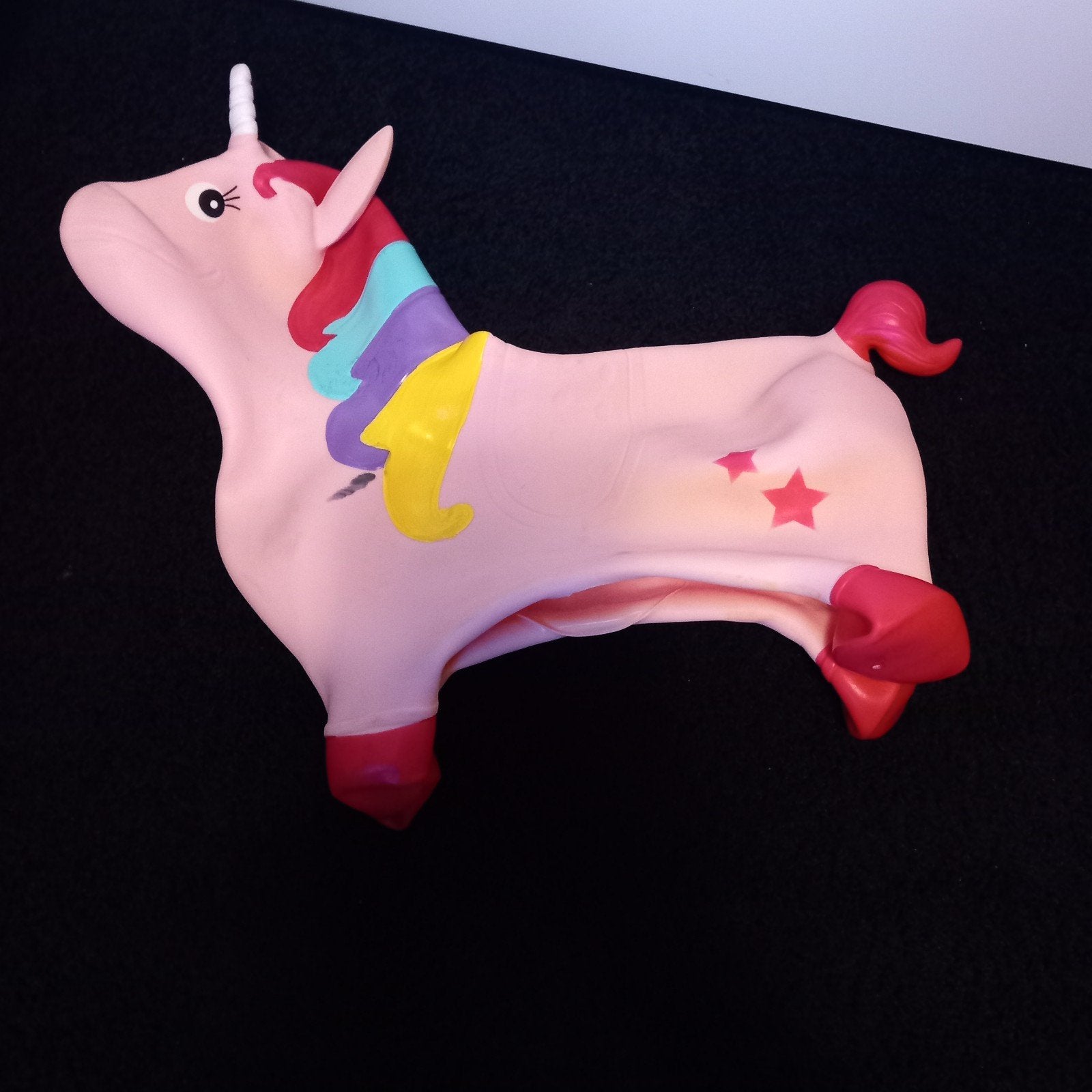 Opblaas Skippy Eenhoorn - Roze Unicorn Action, Ophalen of Verzenden, Zo goed als nieuw
