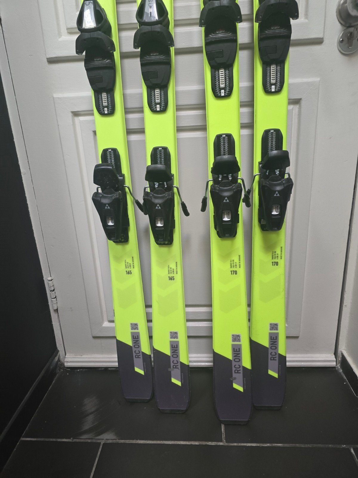 170cm FISCHER RC ONE RACE CARVE SKIS, 160 tot 180 cm, Fischer, Ophalen of Verzenden, Zo goed als nieuw