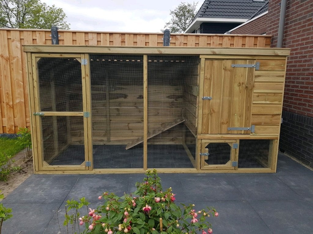kippen en konijnen hokken, Ophalen, 110 cm of meer, Nieuw, 90 cm of meer