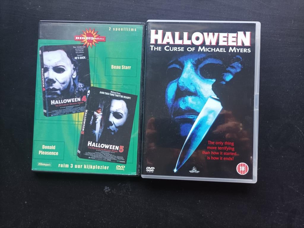 Halloween 4, 5, 6 DVD, Vanaf 16 jaar, Ophalen of Verzenden, Zo goed als nieuw, Slasher