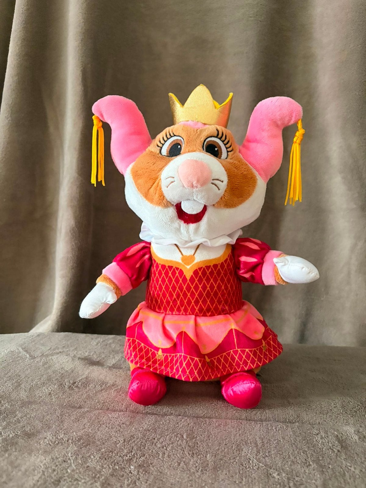 Efteling Pardoes Pardijn knuffel prinses muis, Ophalen of Verzenden, Zo goed als nieuw, Beeldje of Poppetje