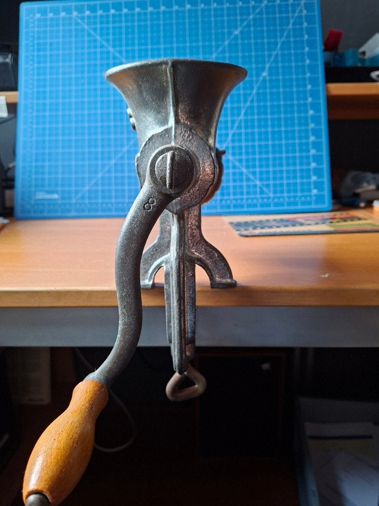 vintage gehaktmolen, Antiek en Kunst, Ophalen