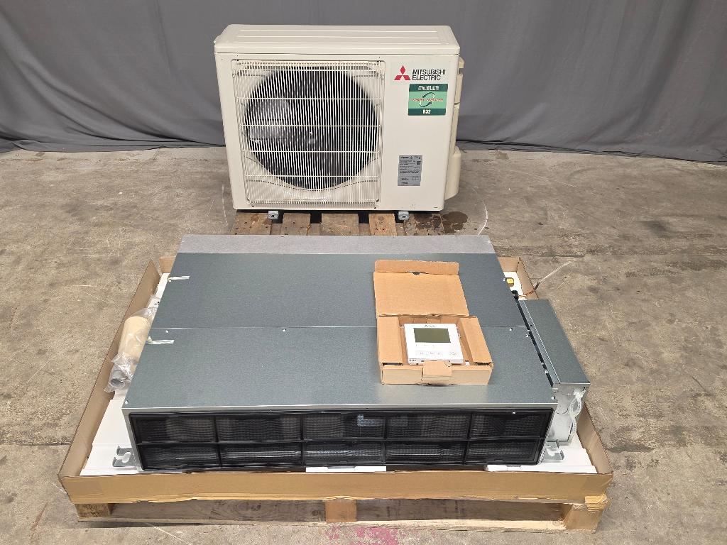 Kanaal airco Mitsubishi Electric 5,0 kW, Witgoed en Apparatuur, Airco's, Koelen en Ontvochtigen, Timer, Nieuw, 3 snelheden of meer