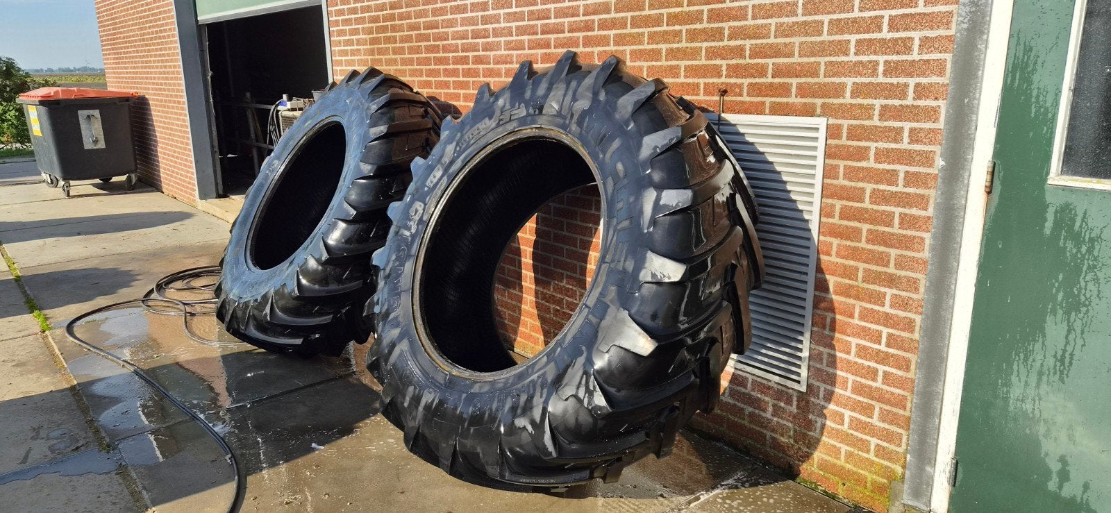 Michelin agribib 20.8r38 520/85r38, Ophalen