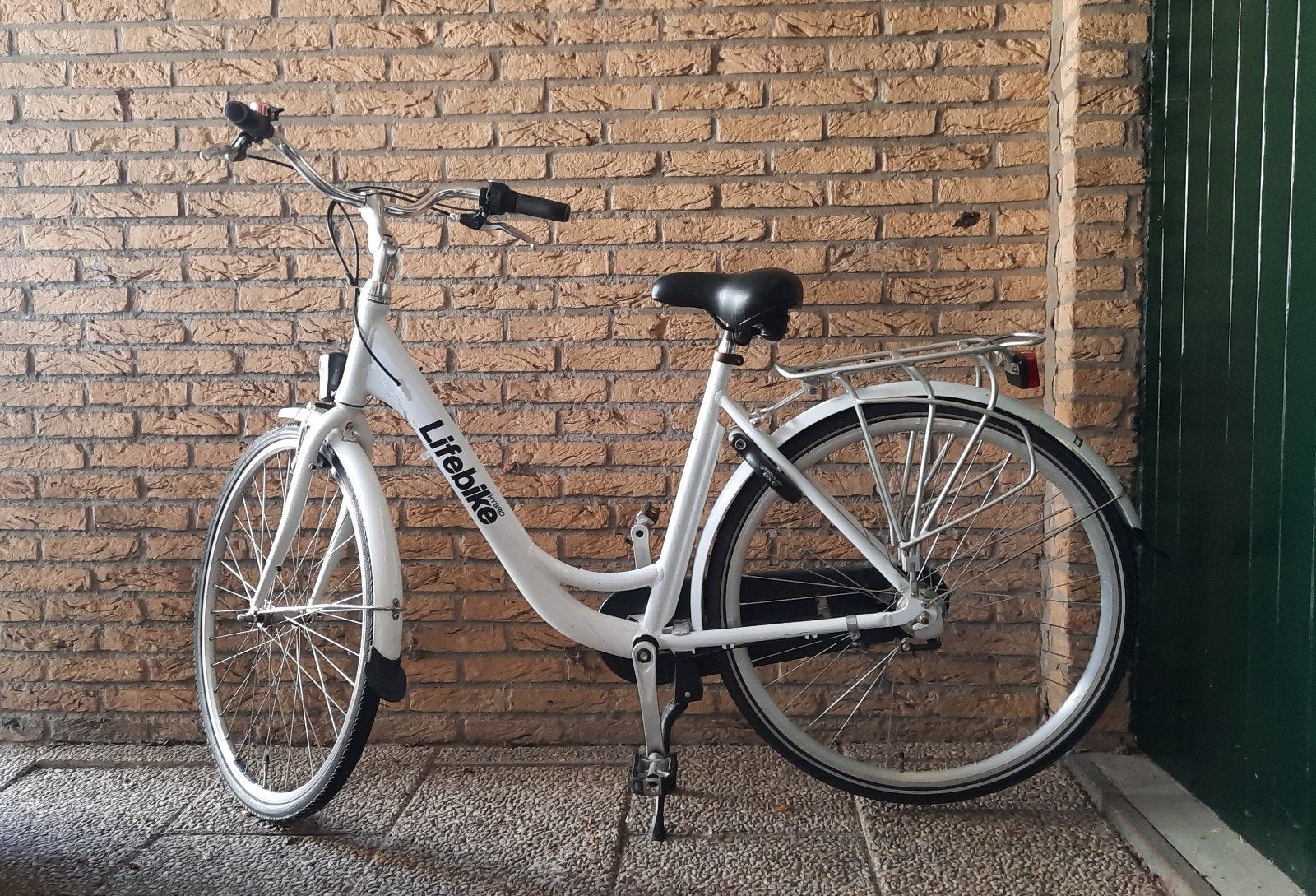 Te koop nette witte damesfiets, Ophalen, Overige merken
