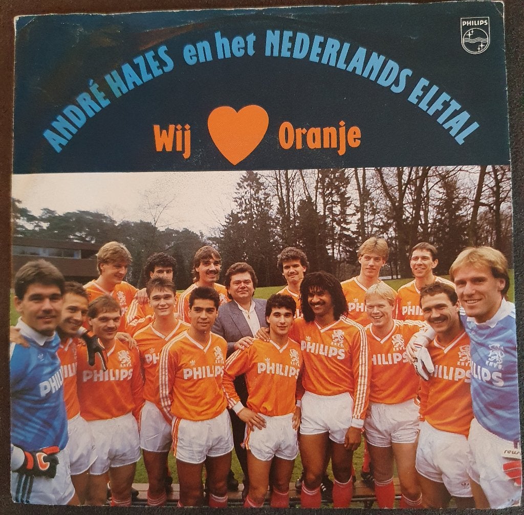 Andre Hazes & Nederlands Elftal - Wij Houden Van Oranje, Cd's en Dvd's, Vinyl Singles, Gebruikt, 7 inch, Nederlandstalig, Single