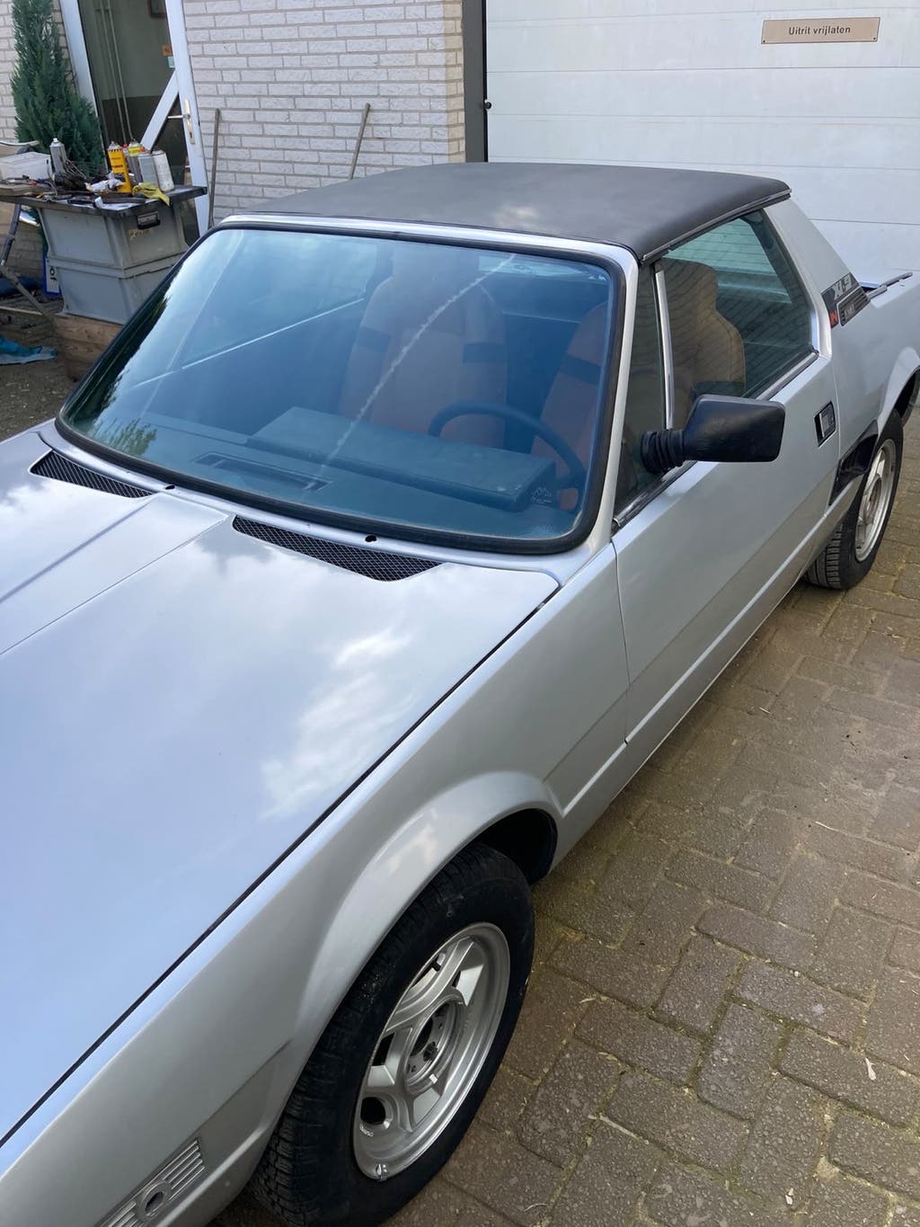 Te koop Fiat X1/9 Bertone (afbouw-) project, foto 6