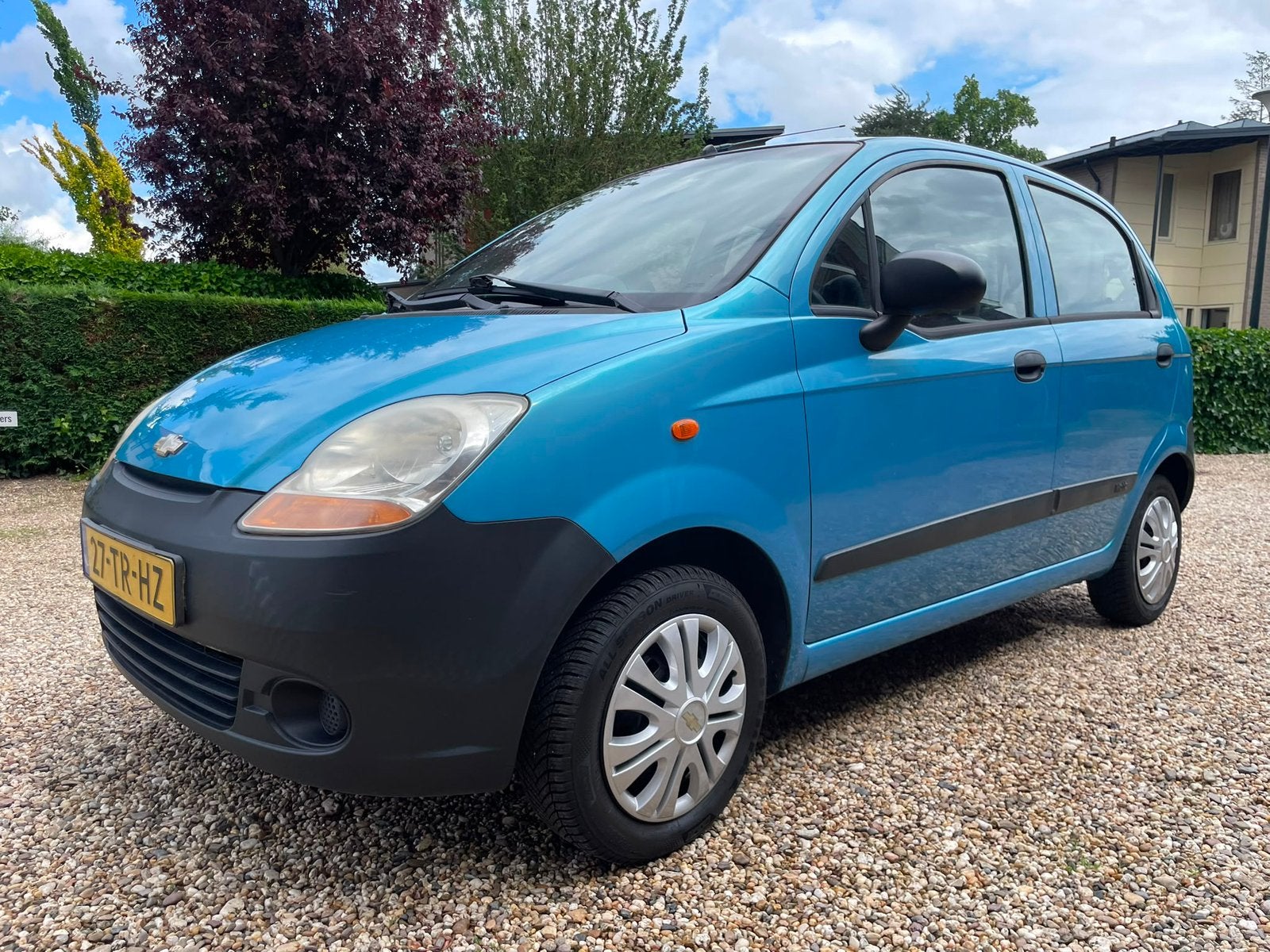 Chevrolet Matiz 0.8 2007 Blauw, Voorwielaandrijving, Stof, Blauw, Origineel Nederlands