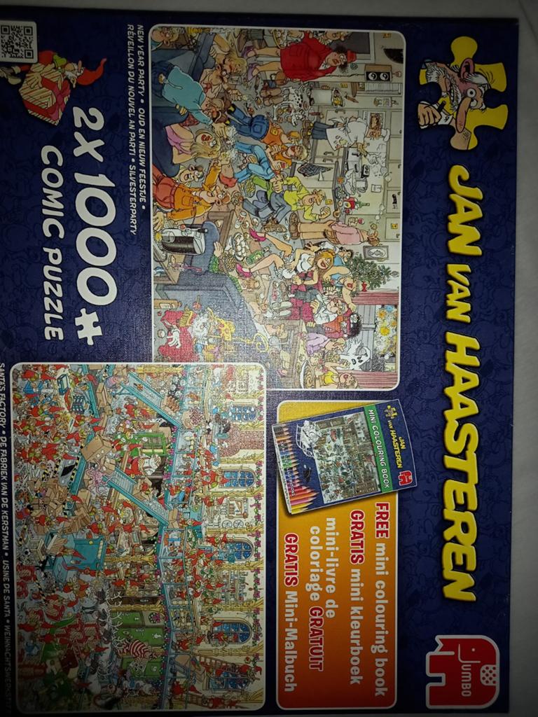 Diverse Jan van Haasteren puzzels, Hobby en Vrije tijd, Denksport en Puzzels, Ophalen of Verzenden, Meer dan 1500 stukjes, Zo goed als nieuw