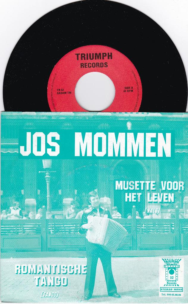 jos mommen - musette voor het leven, Ophalen of Verzenden, Zo goed als nieuw, Overige formaten, Overige genres