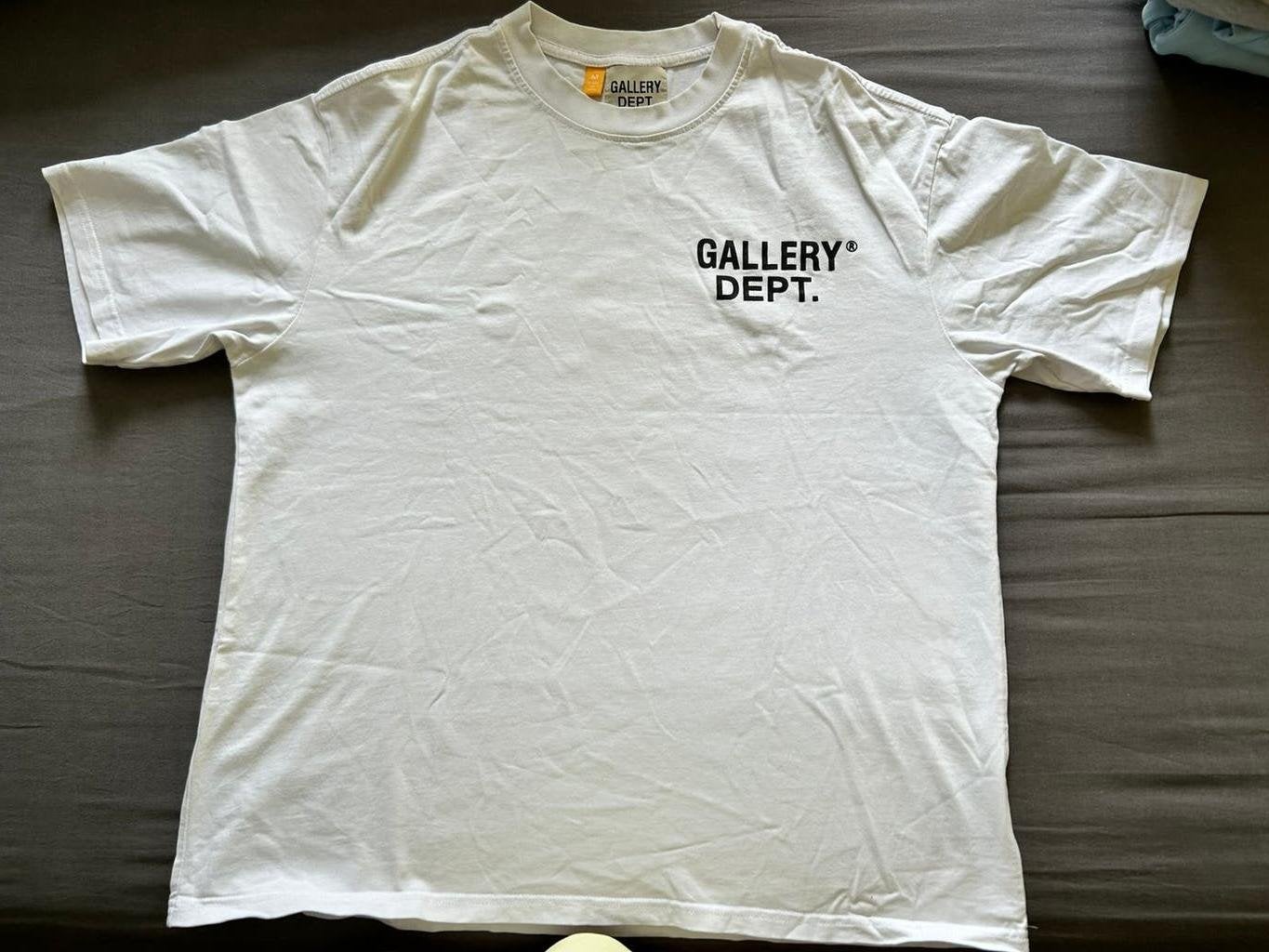 Shirt Gallery Dept M wit met zwart logo, Maat 48/50 (M), Wit, Nieuw, Ophalen of Verzenden