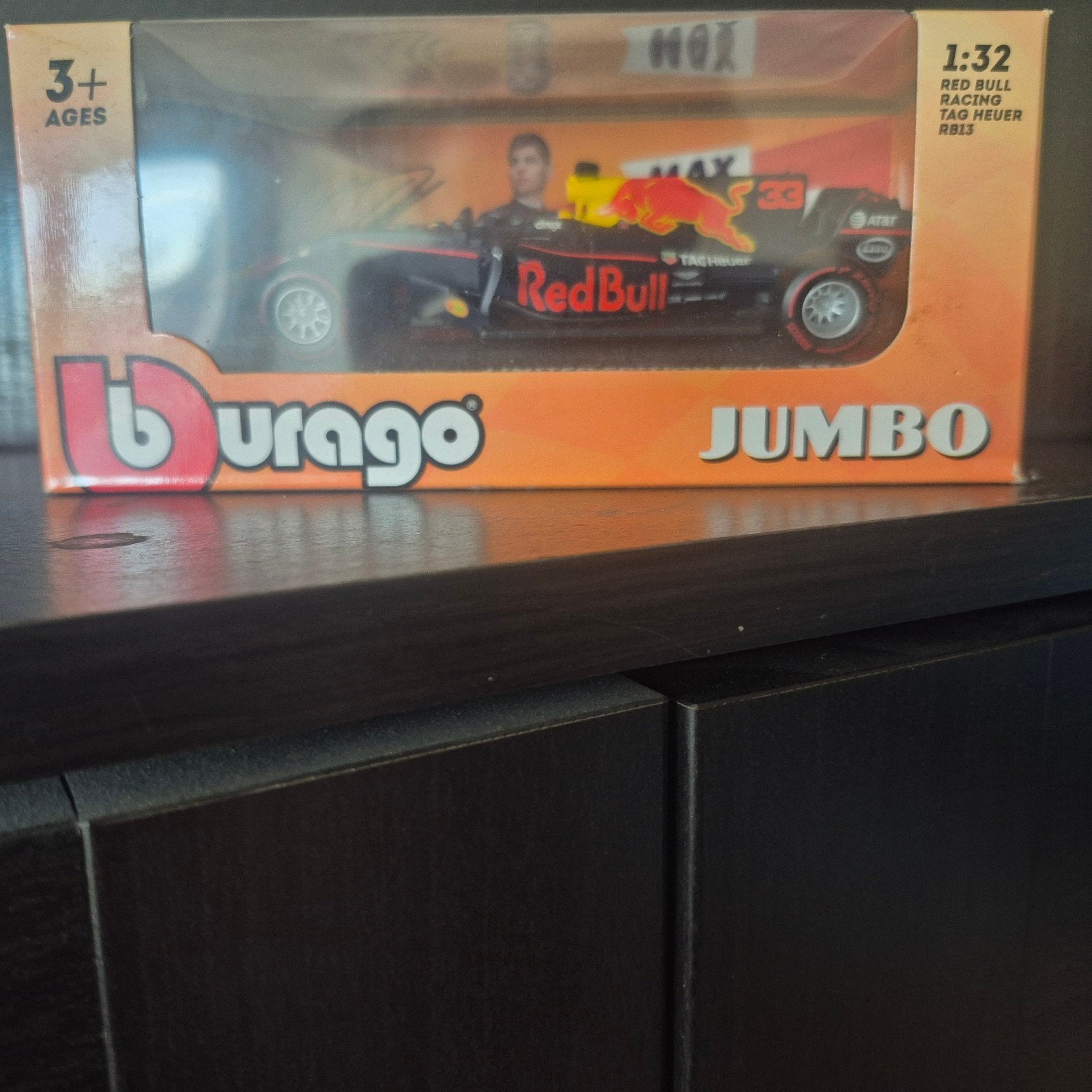 Bburago Red Bull Racing RB13 Max Verstappen 1:32, Ophalen of Verzenden, Nieuw, Overige typen