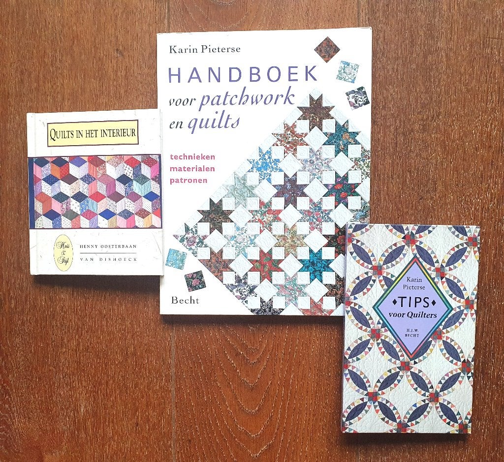 Quilten en Patchwork 3 boekjes  NIEUW en  ZGAN samen €6, Boeken, Ophalen of Verzenden, Nieuw, Overige onderwerpen, Karin Pieterse