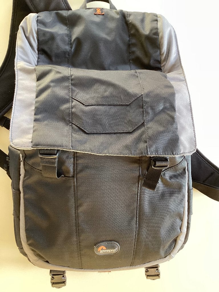 Cameratas Lowepro Versapack 200 AW black/grey, Lowepro, Rugtas, Ophalen of Verzenden, Zo goed als nieuw