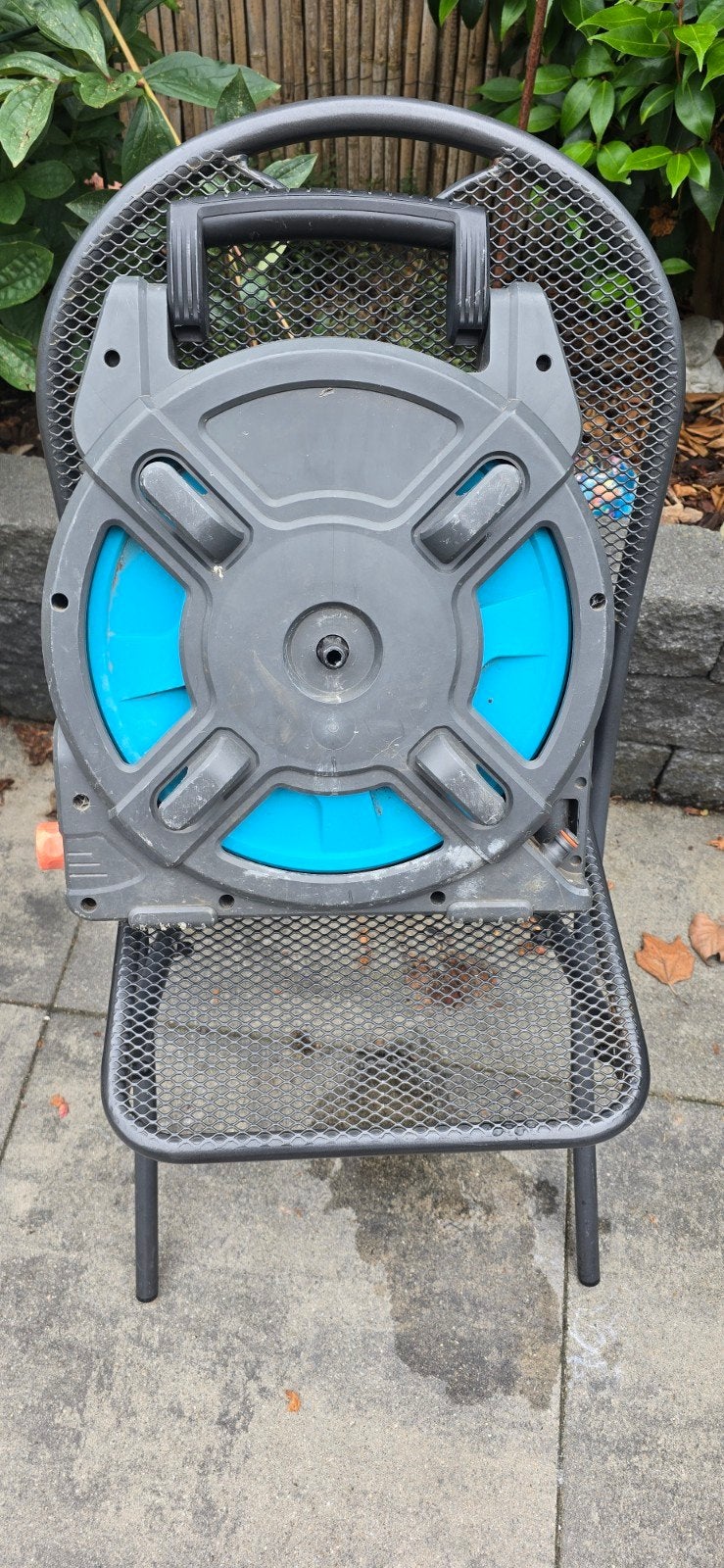 Gardena Slangenbox 15m, Ophalen of Verzenden, Gebruikt, Tuinslanghaspel