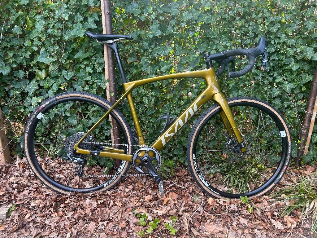 Isaac Torus Carbon Gravelbike maat 56 – dealeronderhouden, Fietsen en Brommers, Fietsen | Racefietsen, Gebruikt, Carbon, 10 tot 15 versnellingen