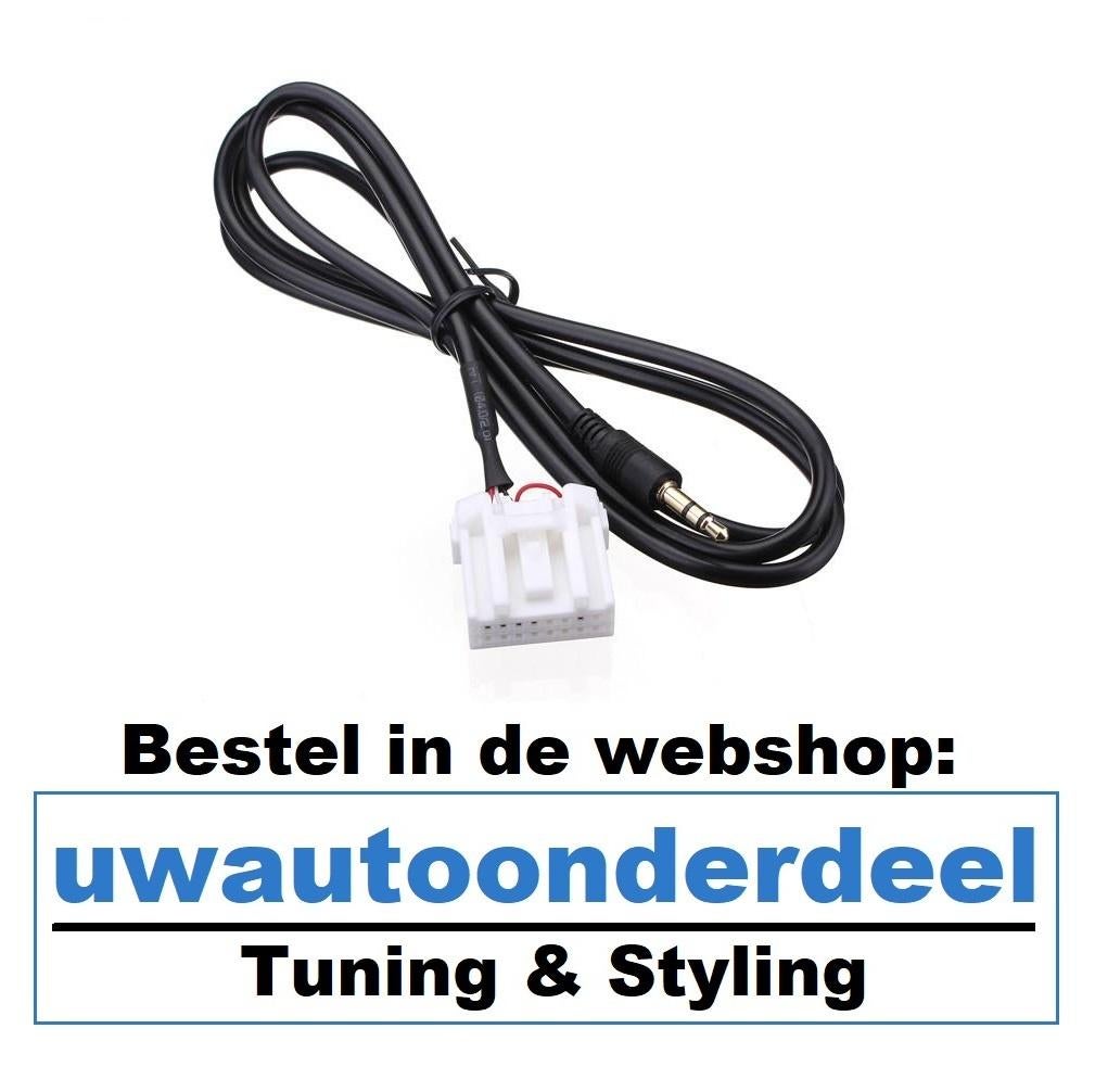 Mazda 2 3 5 6 Aux kabel input Mp3 Iphone Ipod CX-5 CX-7 RX8, Verzenden