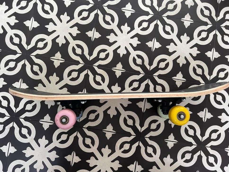 Mini skatboard, Ophalen, Zo goed als nieuw