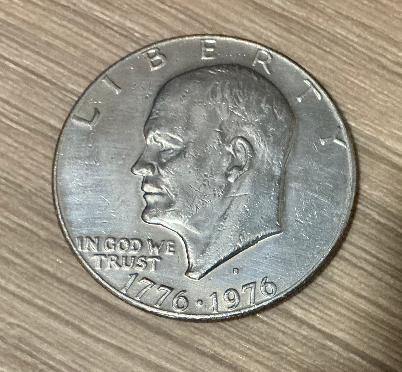 One dollar munt 1976 USA, Ophalen of Verzenden, Noord-Amerika