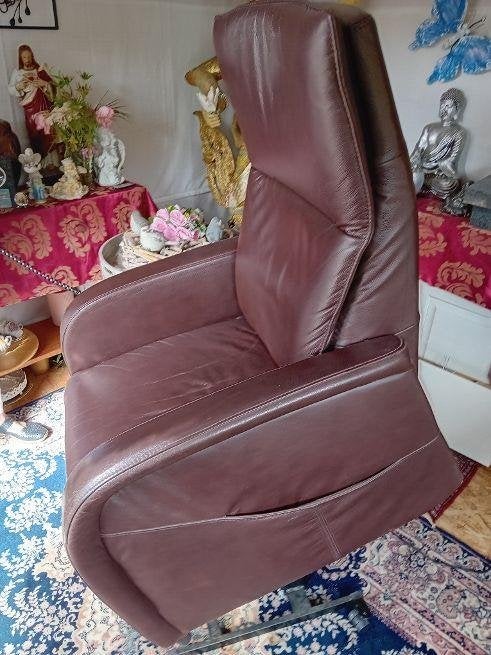 Sta op stoel, Ophalen, Relax fauteuil, Minder dan 75 cm, Leer