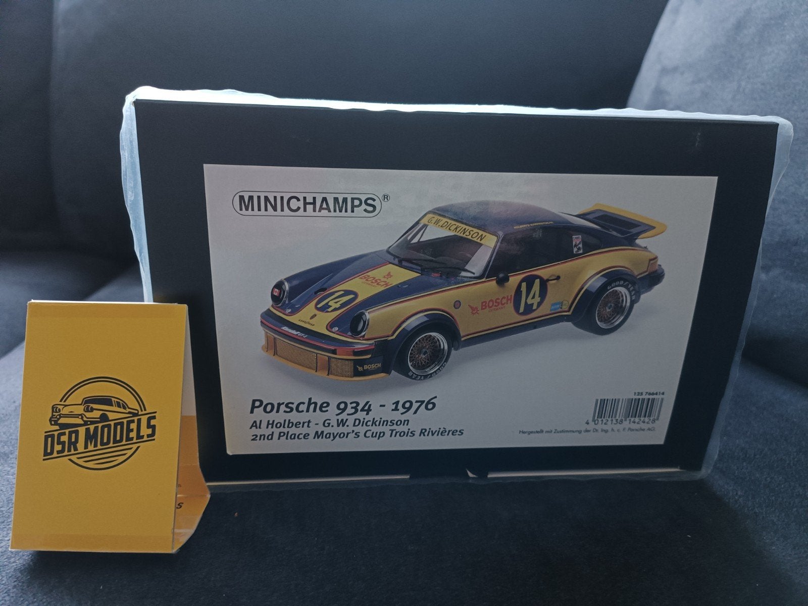 1:12 Porsche 934 1976, S, Auto, R, Nieuw